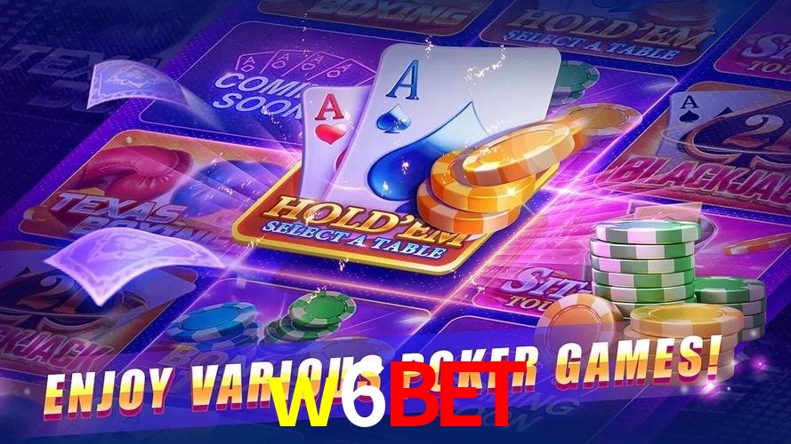 Interface do App w6bet